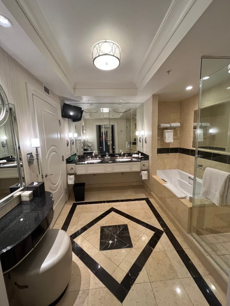 Bathroom at the Venetian Resort Las Vegas