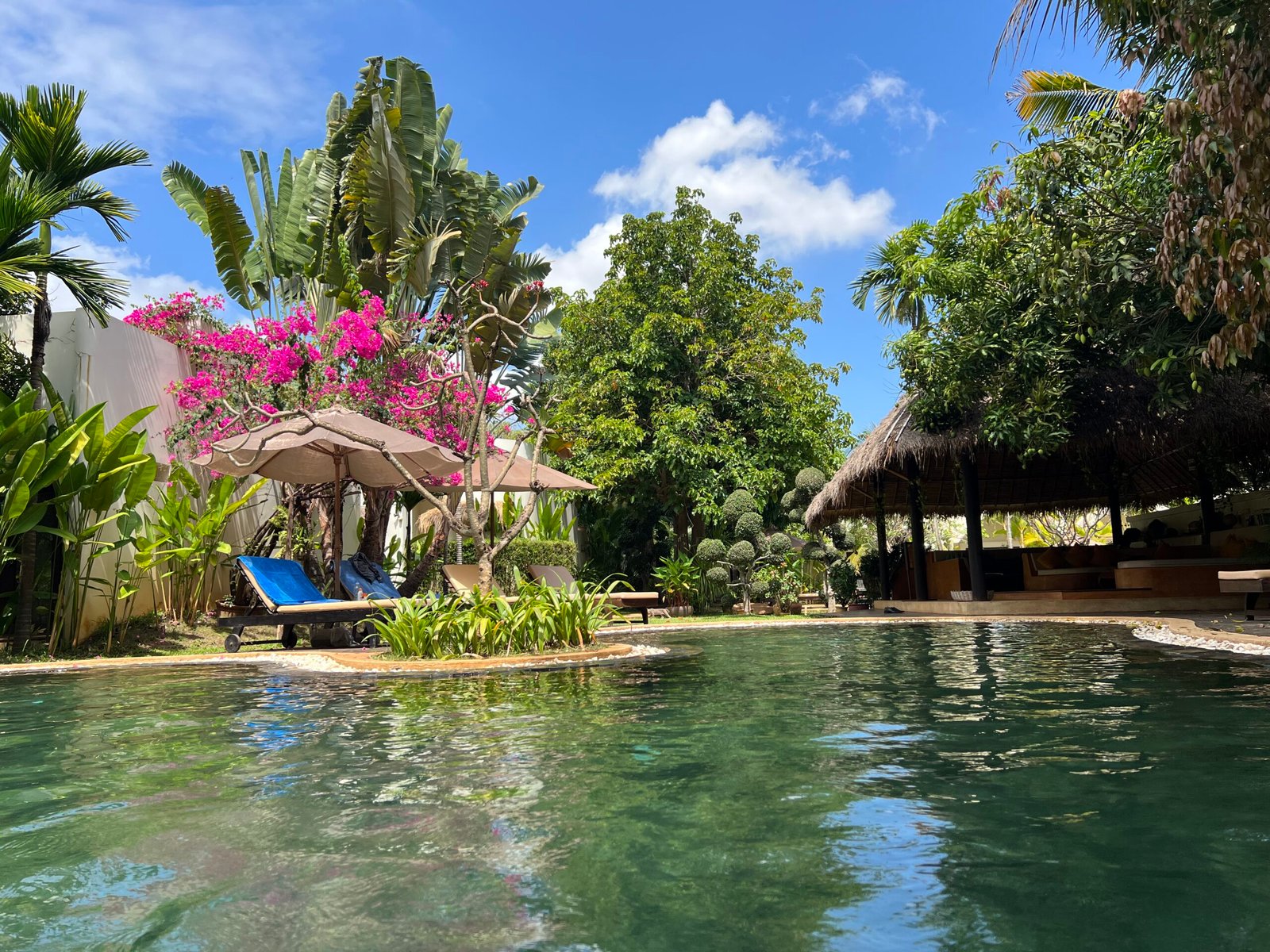 Tropical swimming pool at Navatu Dreams Siem Reap