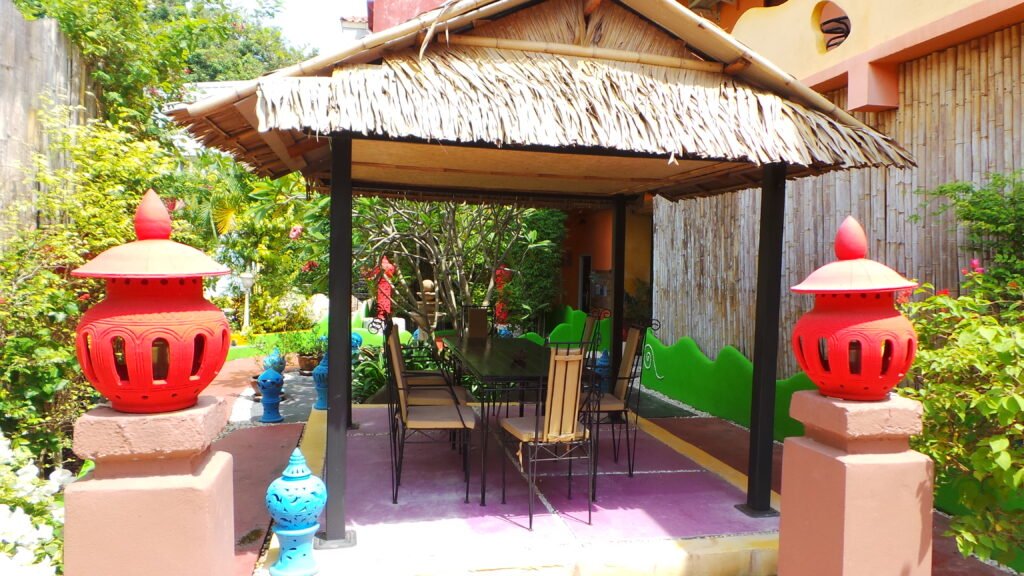 outdoor seating Area at Pandora Lifestyle Hotel Koh Samui