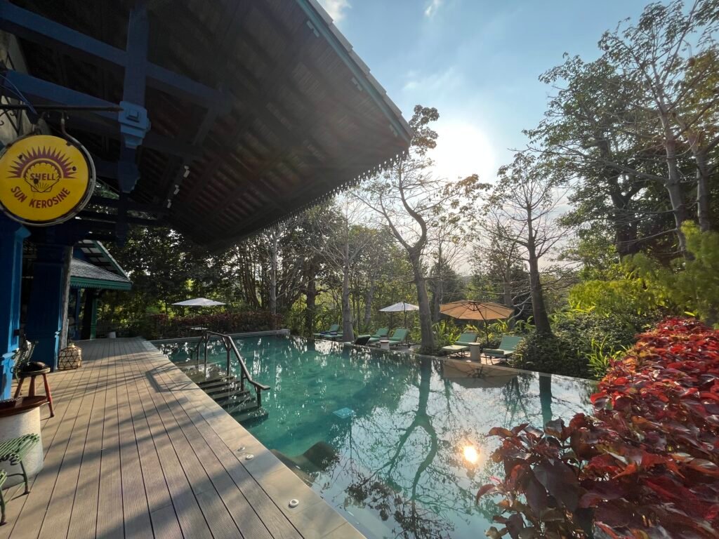 The swimming pool at InterContinental Khao Yai Resort Thailand