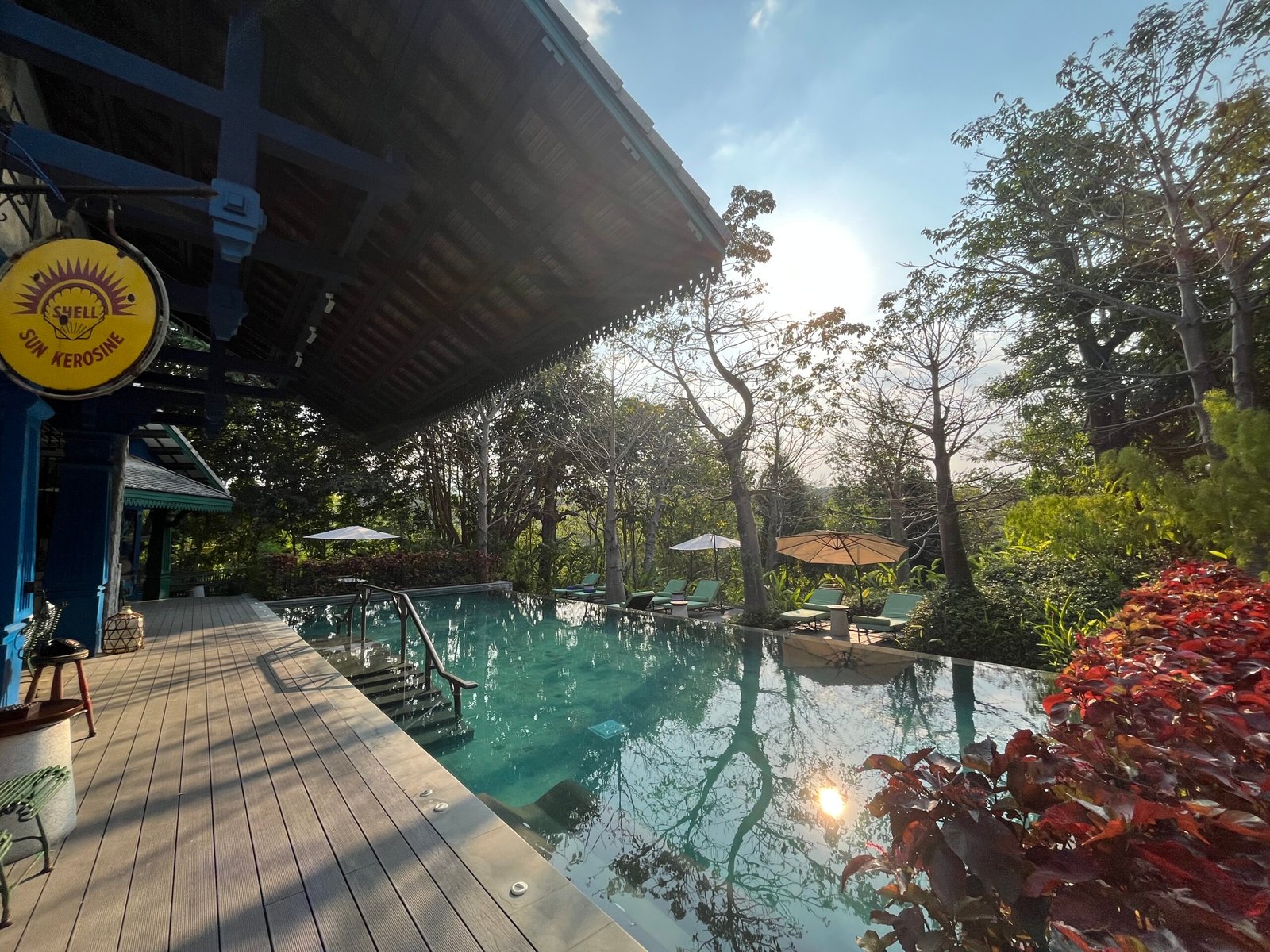 The swimming pool at InterContinental Khao Yai Resort Thailand